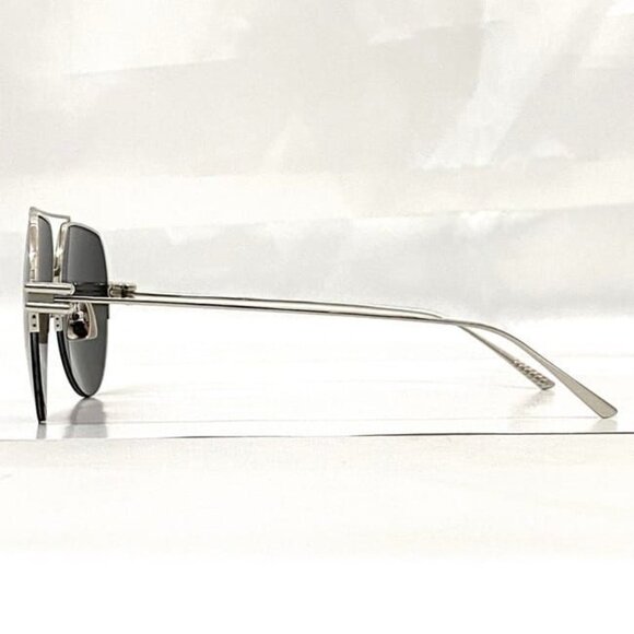Bottega Veneta Sunglasses Silver Gray Mirror main image 10